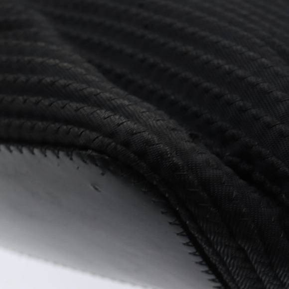 GUCCI Bamboo Hand Bag Nylon Black Auth am6667 - Picture 13 of 16